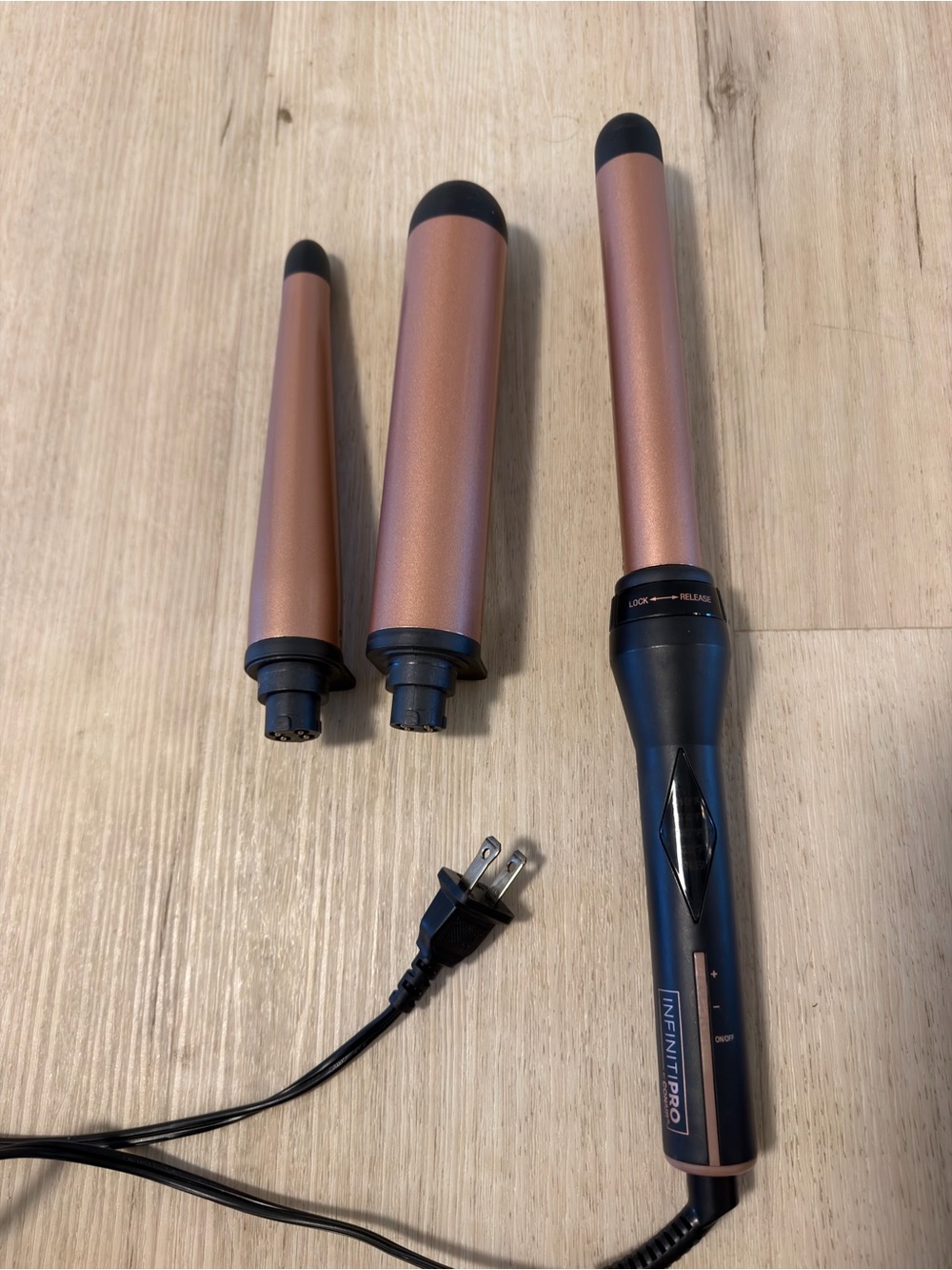 INFINITI PRO by Conair 3-in-1 Interchangeable Curling Wand
